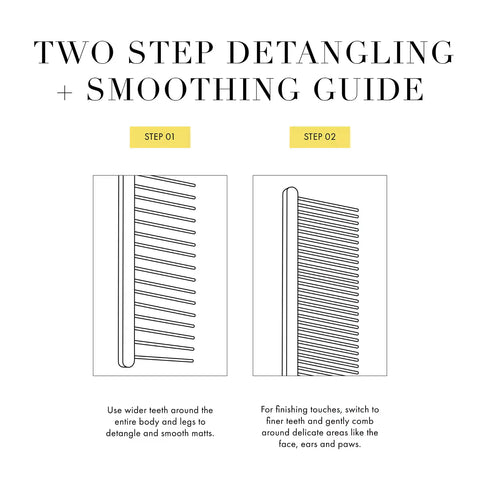 DUAL-SIDED DETANGLING COMB
