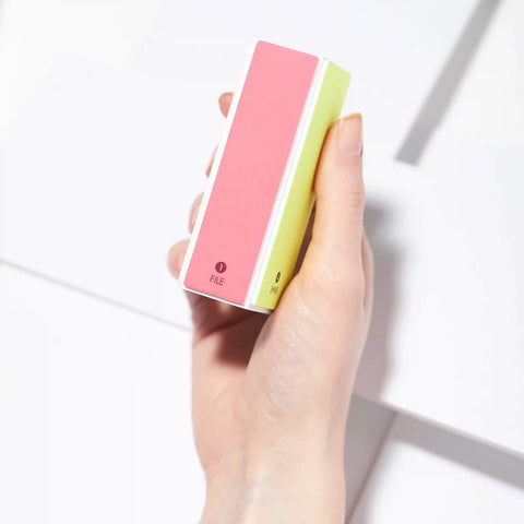 Neon File, Buff, Smooth & Shine Block