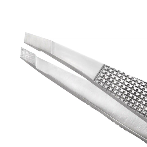 Wide Grip Slant Tweezer