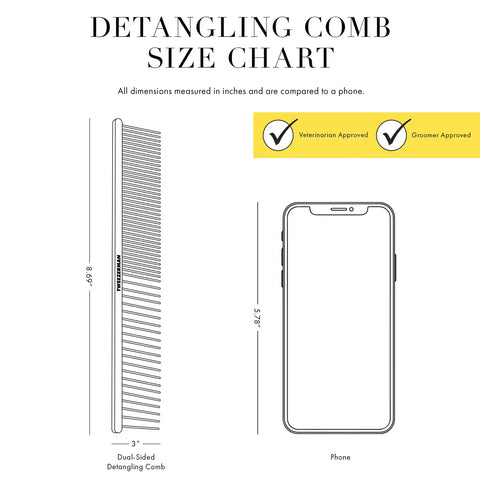 DUAL-SIDED DETANGLING COMB
