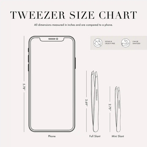Mini Slant Tweezer Classic