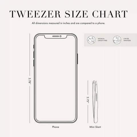 Mini Ultra Precision Slant Tweezer