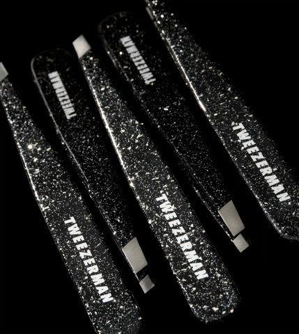 Dusted Onyx Slant Tweezer